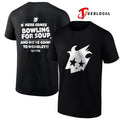 Here comes bowling for soup and we’re going to Wembley shirt