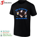 Here for home runs and the hot dogs Philadelphia Phillies mascot food MLB shirt