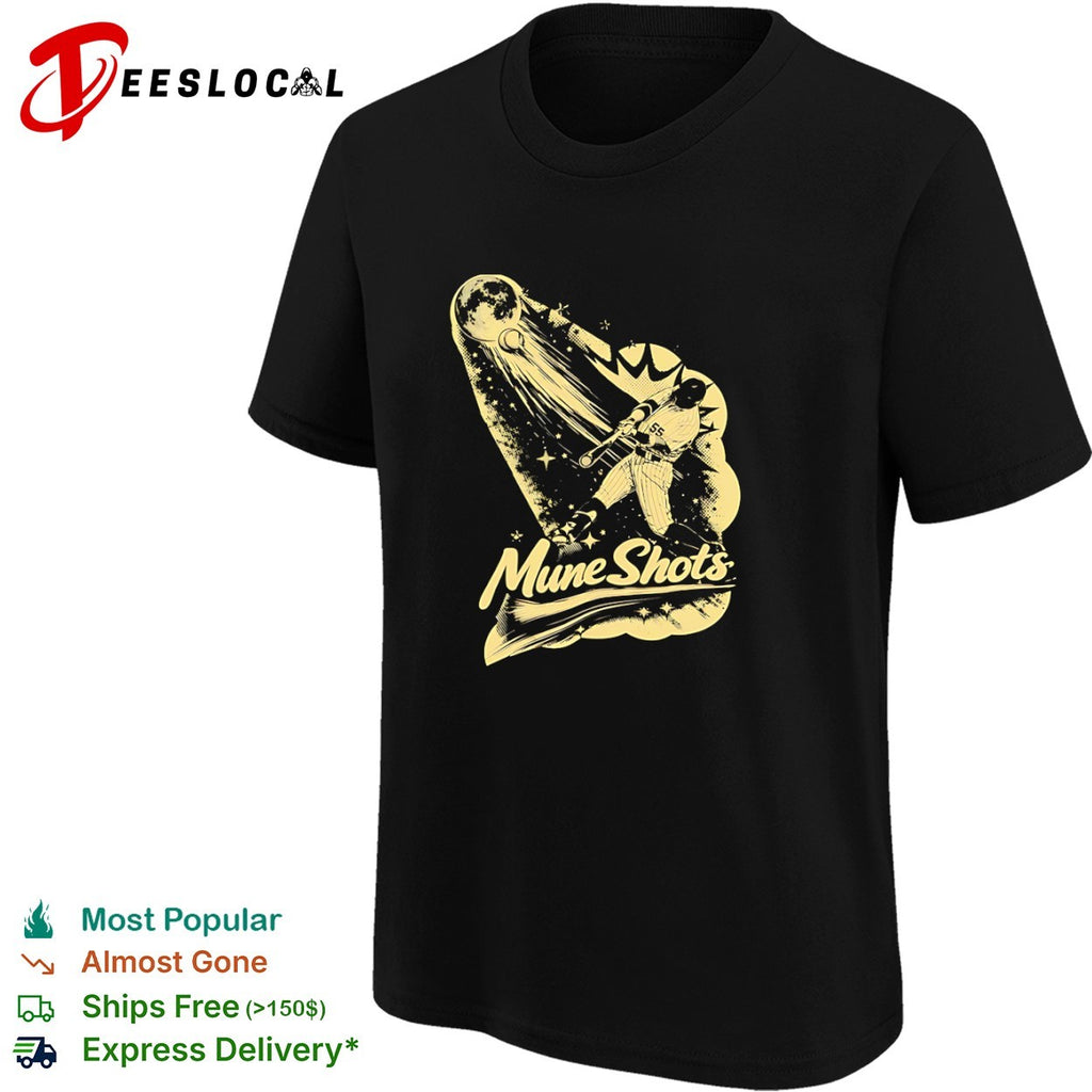 Hideki Matsui New York Yankees MLB Mune Shots Moon Baseball Shirt