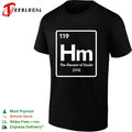 Hm 119 the element of doubt 295 periodic table science parody chemistry humor shirt