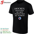 Hockey invented by men perfected by women Hockey Hall of Fame shirt