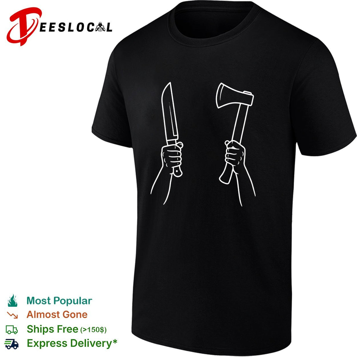 Holding knight and axe Sophie of Dundee shirt