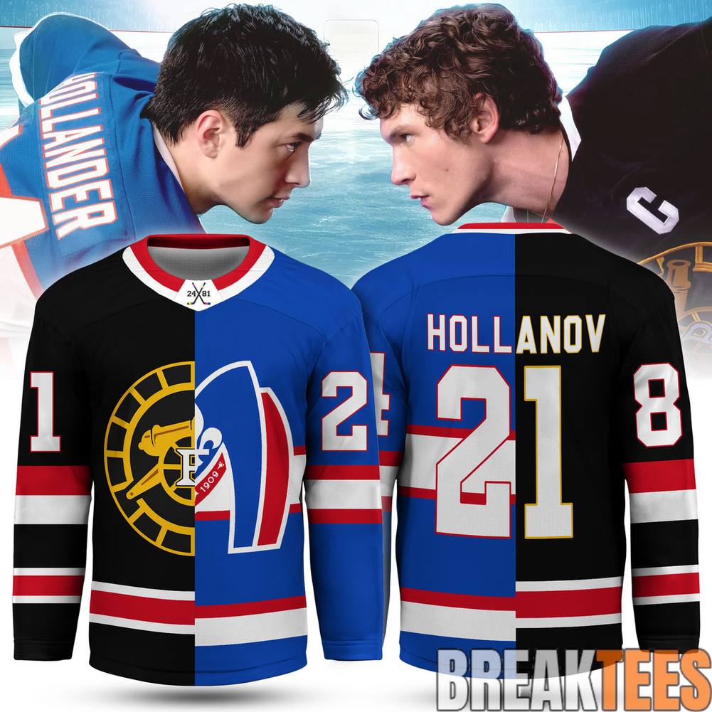 Hollanov Ilya Rozanov Shane Hollander Heated Rivalry Inspired Hockey Jersey