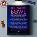 Hollywood Bowl 2026 Full Lineup Forever Summer Los Angeles California On August 22 Home Decor Poster Canvas