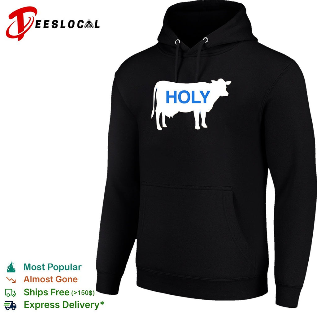 Holy cow silhouette wordplay shirt