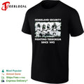 Homeland Security fighting terrorism since 1492 Native American warrior shirt