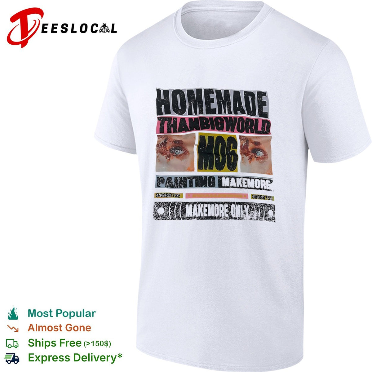 Homemade thanbigworld hos shirt