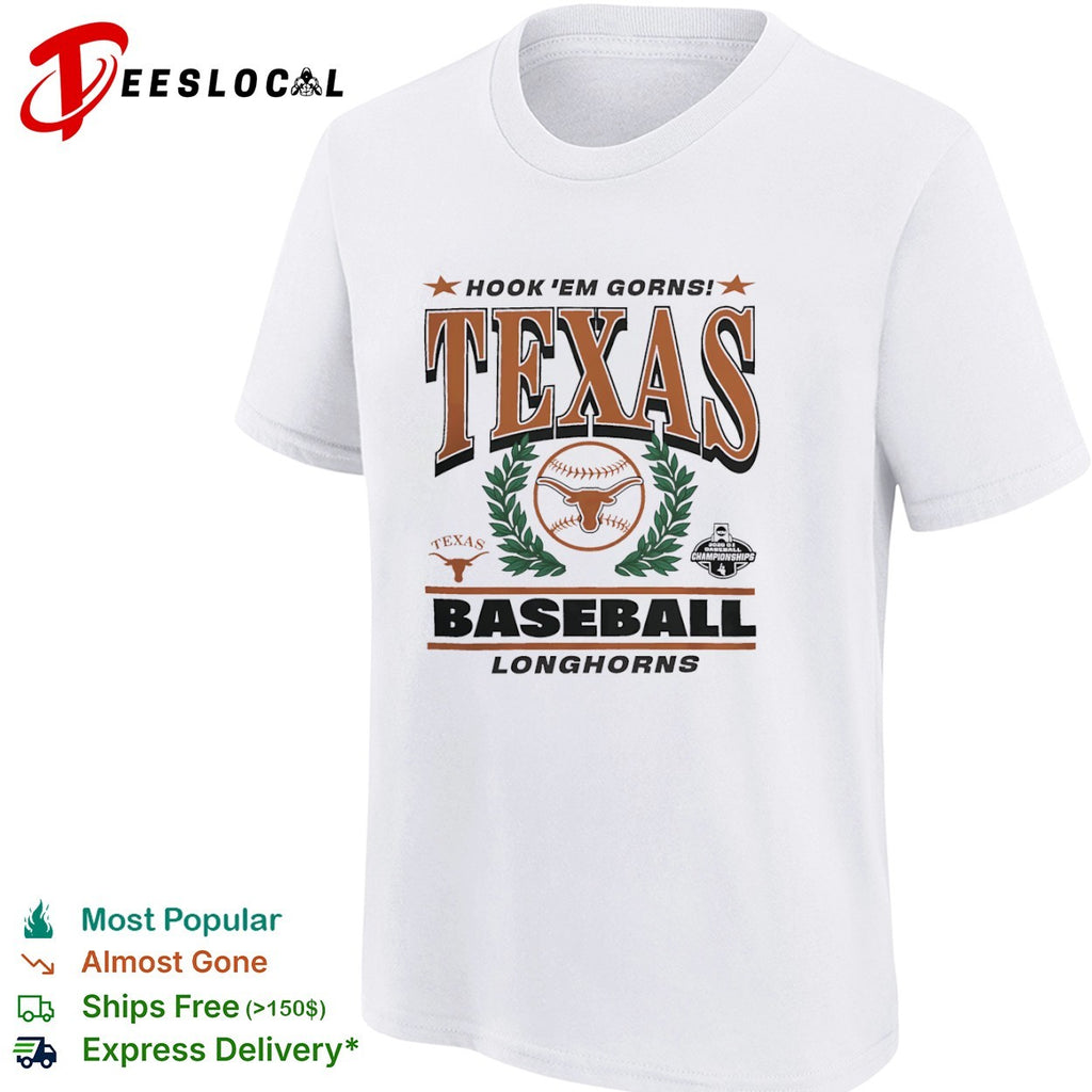 Hook em Gorns Texas Longhorns Baseball 2026 D1 Baseball Championships shirt