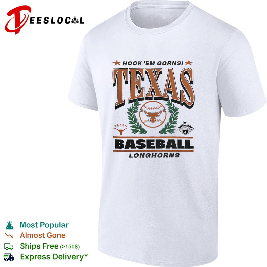 Hook em Gorns Texas Longhorns Baseball 2026 D1 Baseball Championships shirt