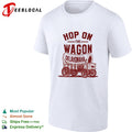 Hop on the wagon Oklahomaha Oklahoma Omaha NCAA humor shirt