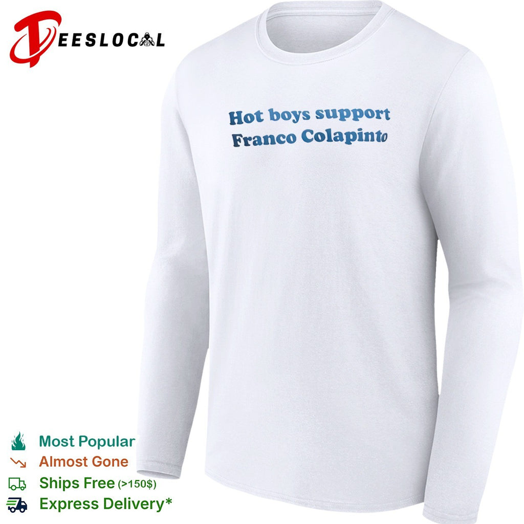 boys support Franco Colapinto shirt