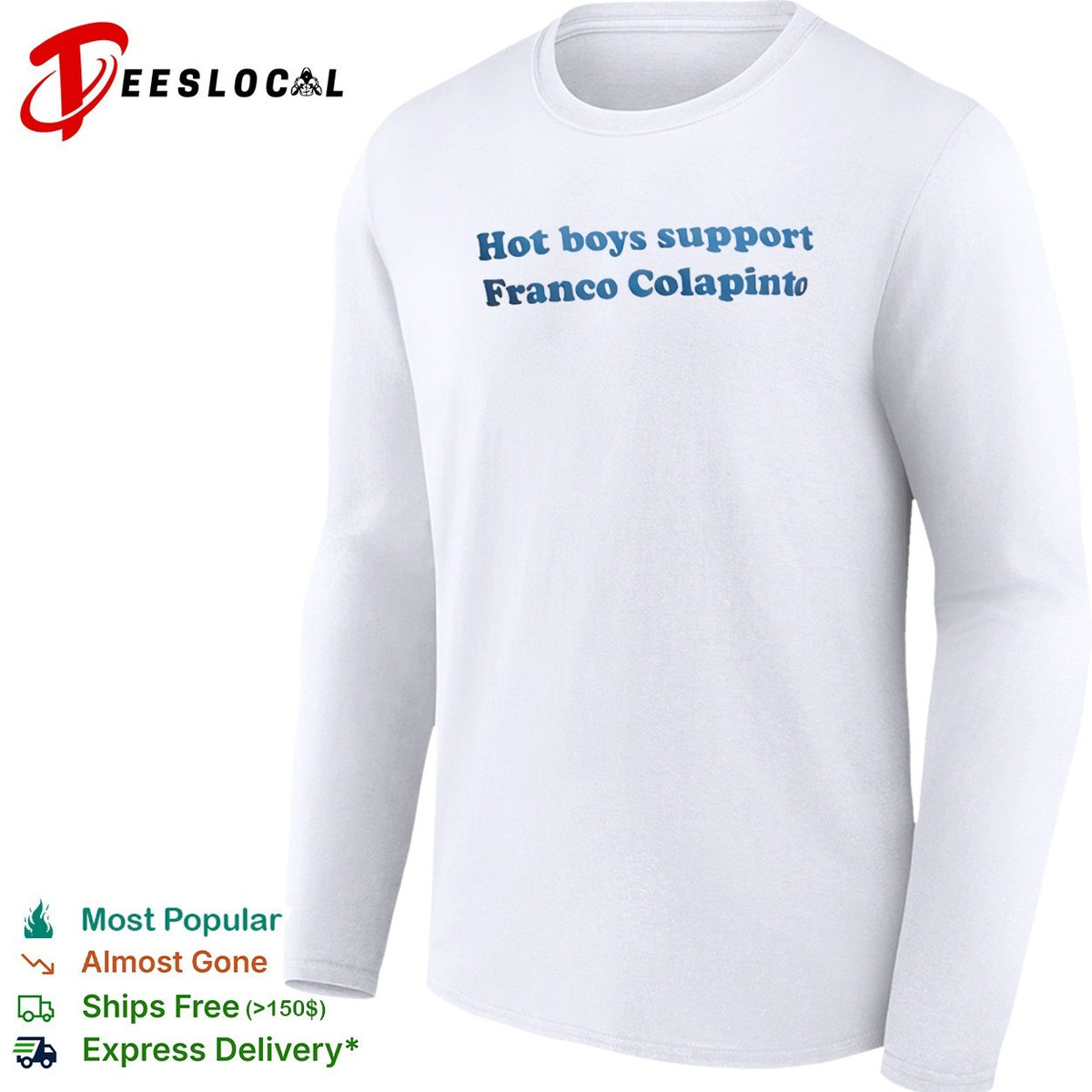 boys support Franco Colapinto shirt