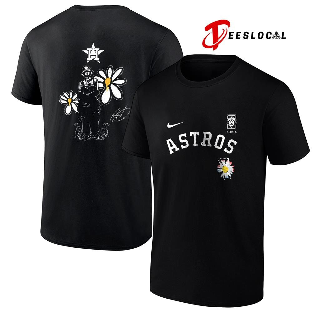 Houston Astros G Dragon Peaceminusone graphic shirt