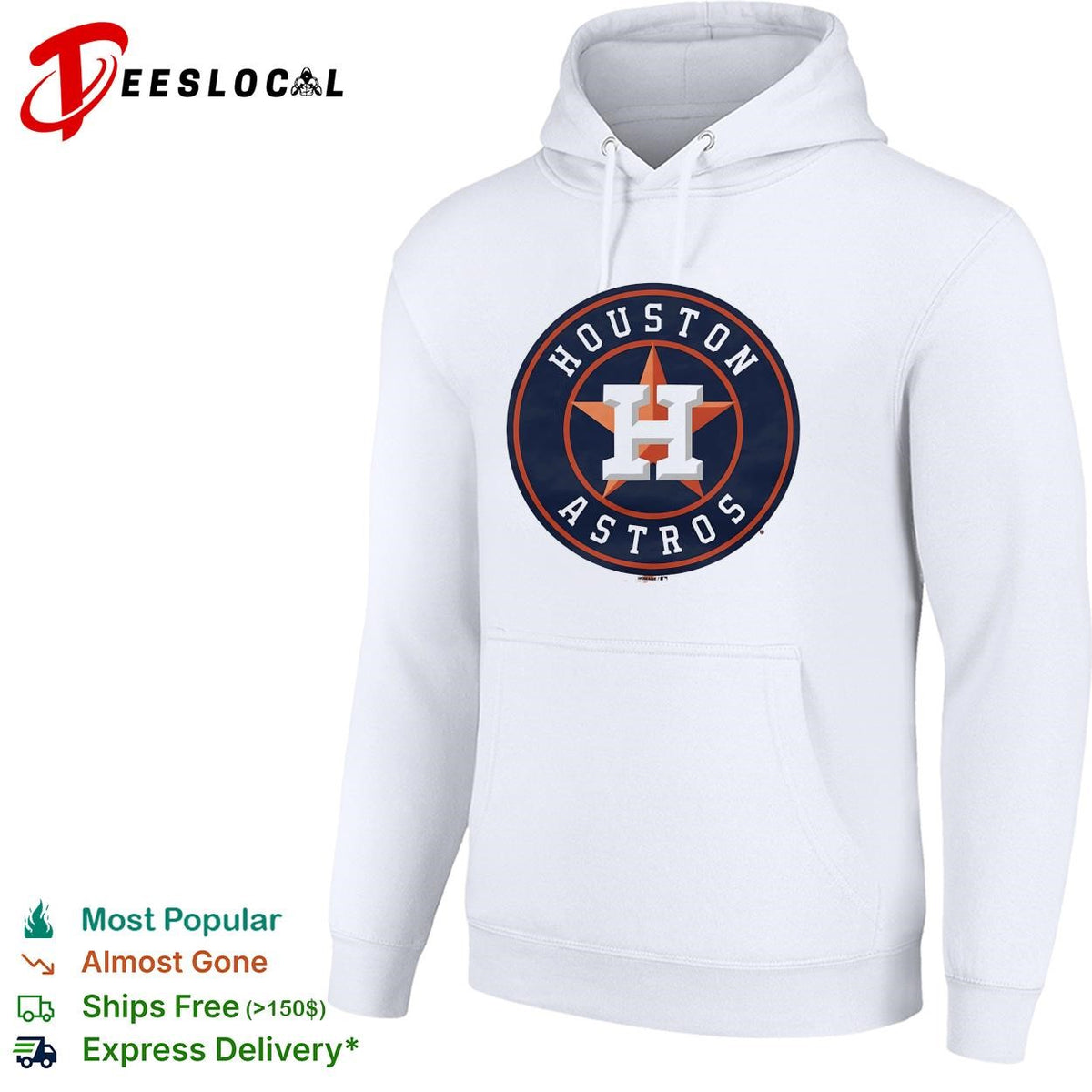 Houston Astros modern circle star H sports logo shirt