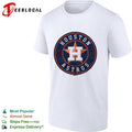 Houston Astros modern circle star H sports logo shirt