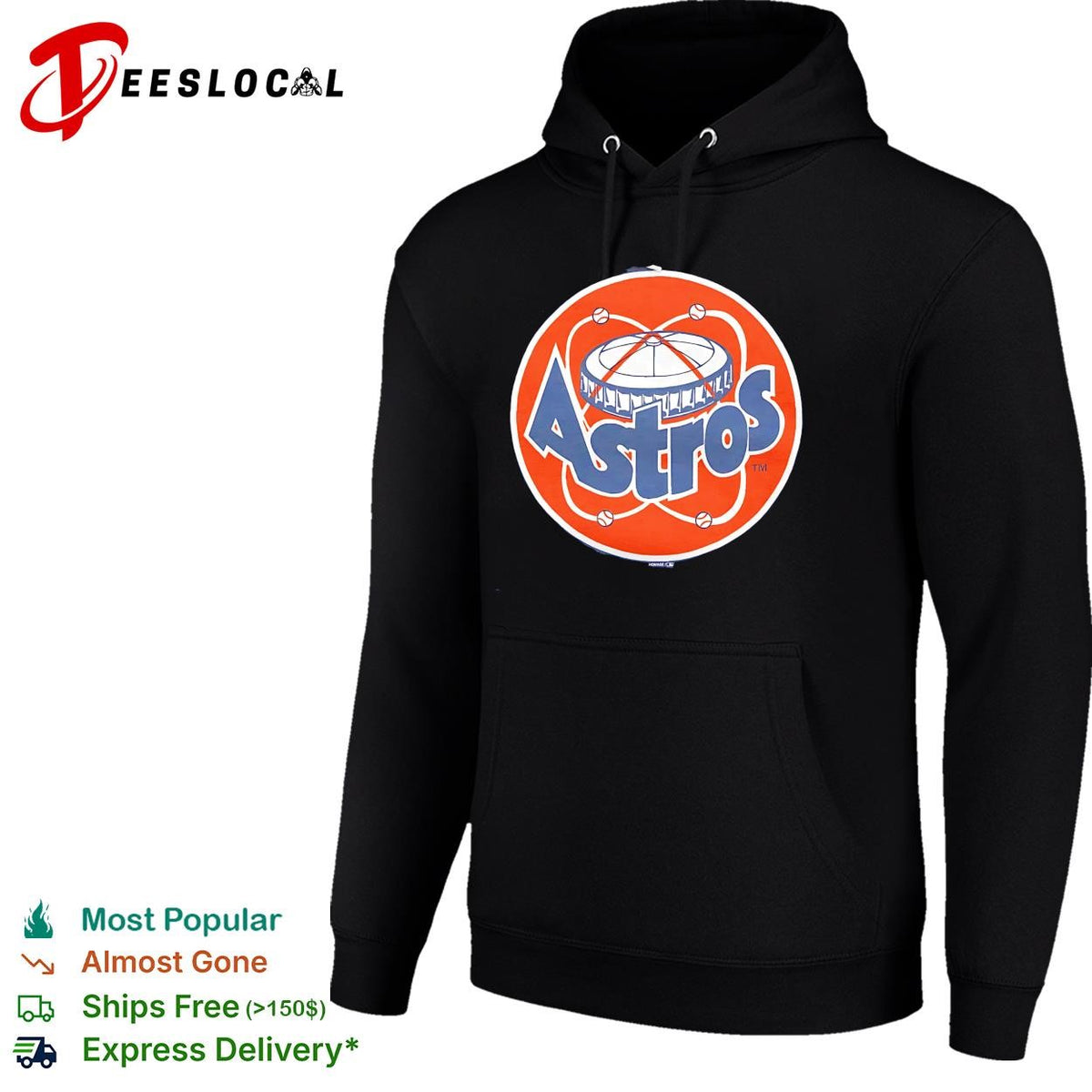 Houston Astros vintage Astrodome stadium circle logo shirt
