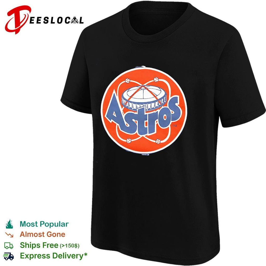 Houston Astros vintage Astrodome stadium circle logo shirt