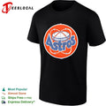 Houston Astros vintage Astrodome stadium circle logo shirt