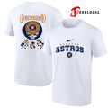 Houston Astros x Grateful Dead bear mascot shirt