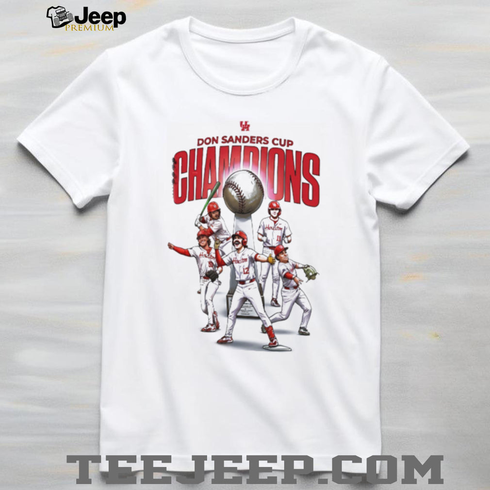 Houston Baseball Don Sanders Cup Champions Graphic T Shirt