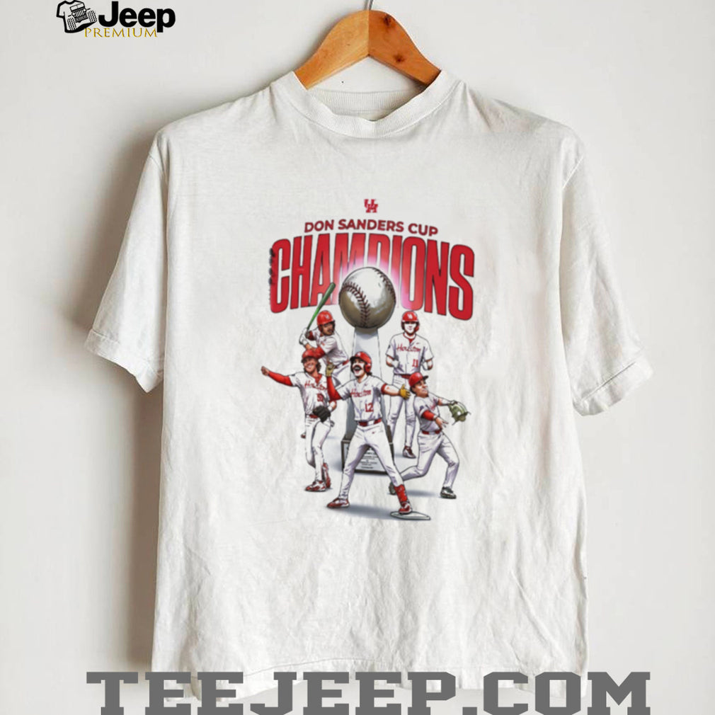 Houston Baseball Don Sanders Cup Champions Graphic T Shirt