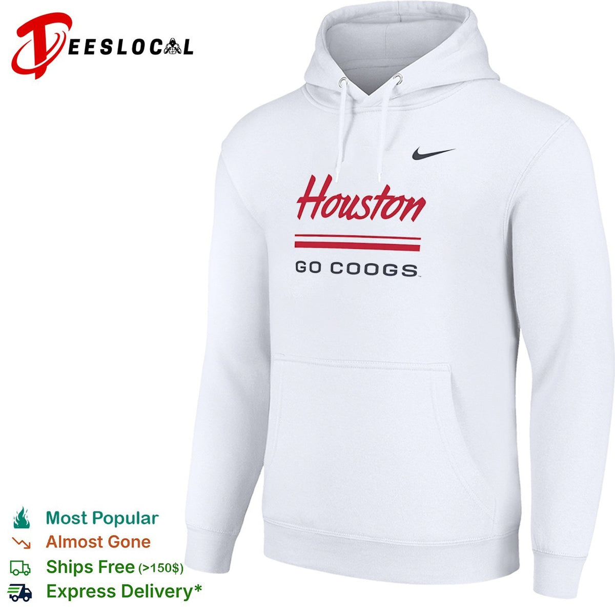 Houston Cougars go Coogs logo shirt