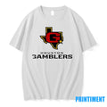 Houston Gamblers Lockup Logo Tshirts Sweater