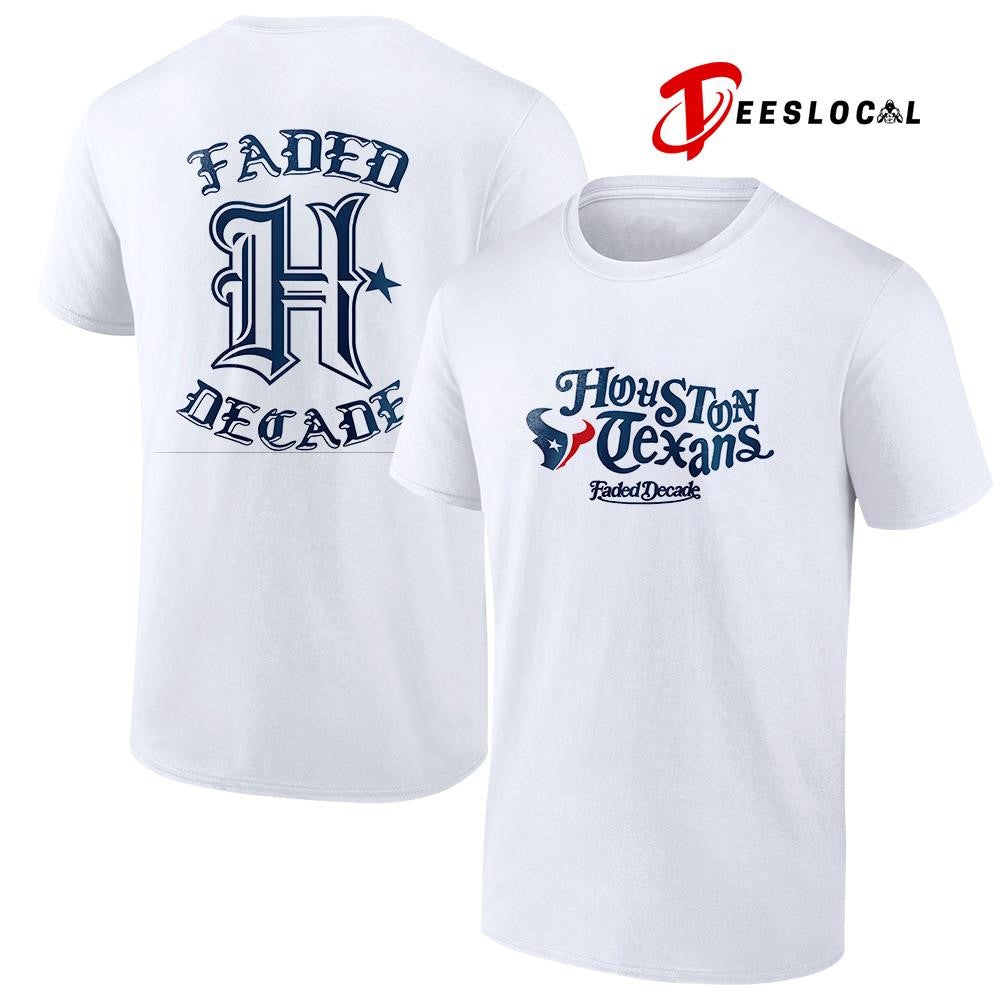 Houston Texans collab Houston Texans logo graphic shirt