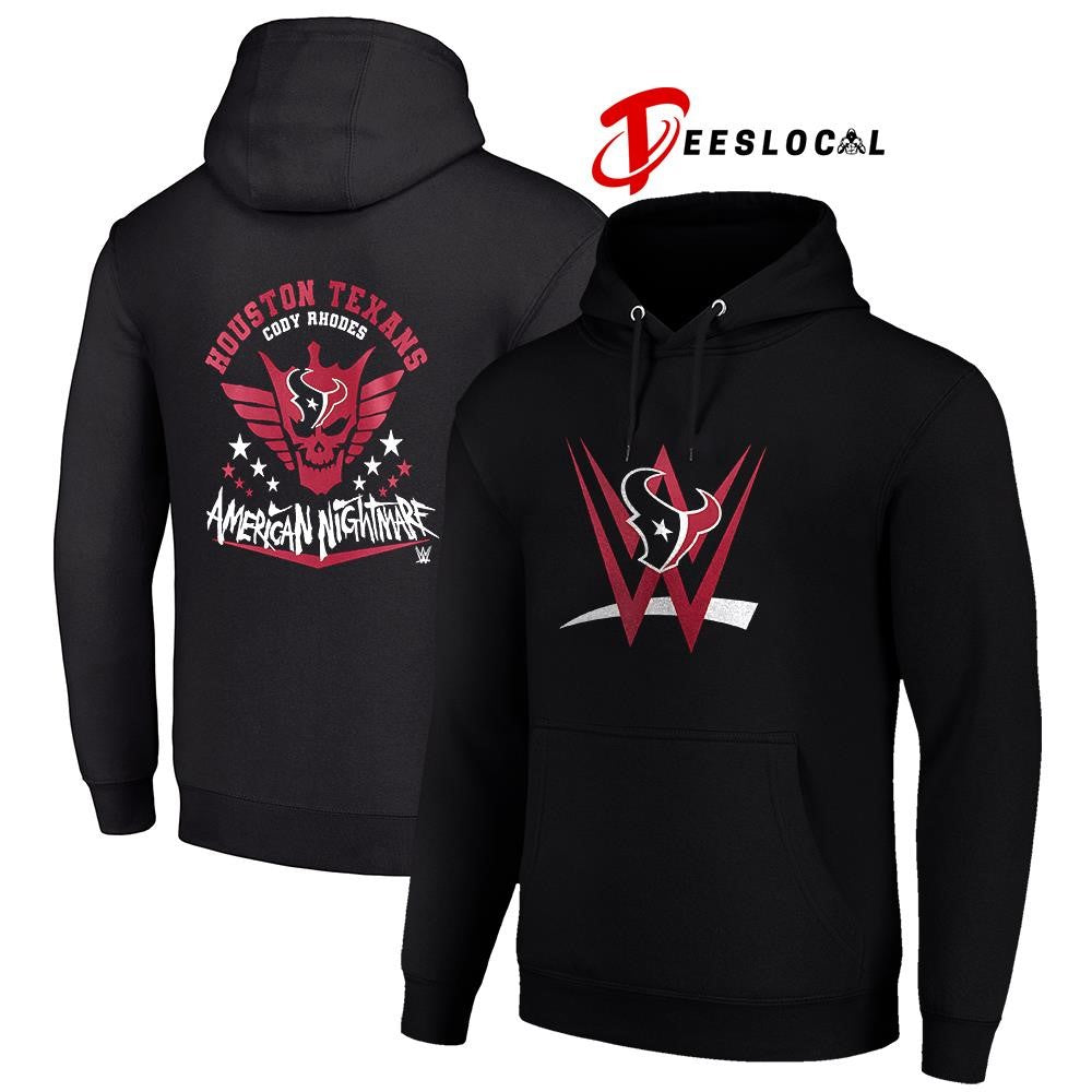 Houston Texans x Cody Rhones American nightmare logo shirt