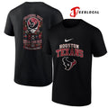 Houston Texans x Grateful Dead steal your face peace love logo shirt