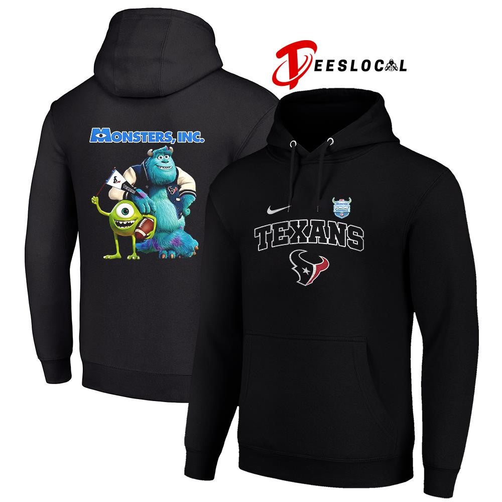 Houston Texans x Monster Inc Funday cartoon shirt