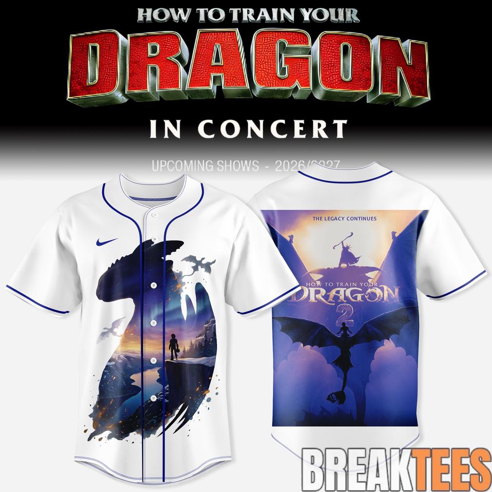 How To Train Your Dragon – In Concert Limited Baseball Jersey