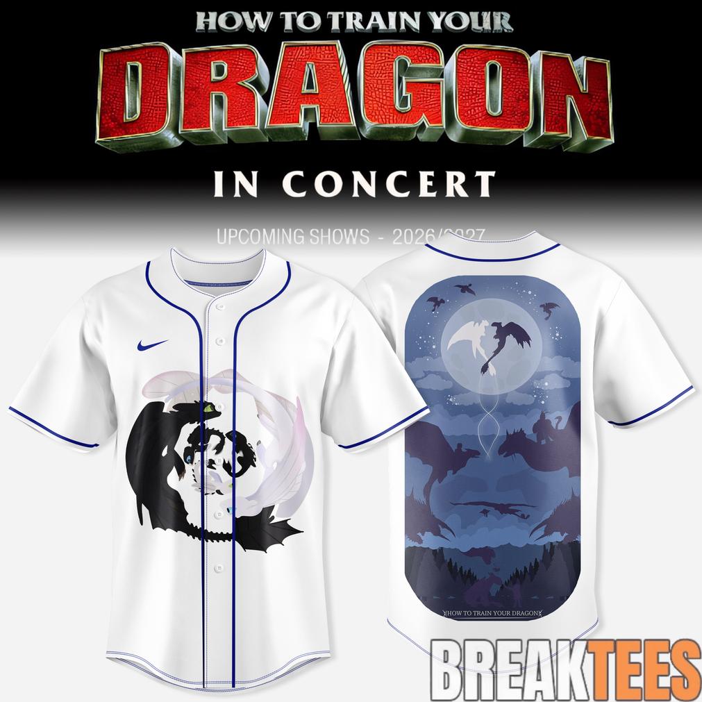 How To Train Your Dragon – In Concert Limited Baseball Jersey
