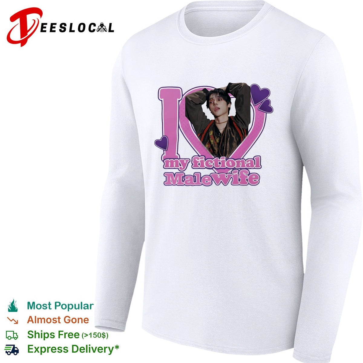 Huening Kai TXT I love my fictional malewife shirt
