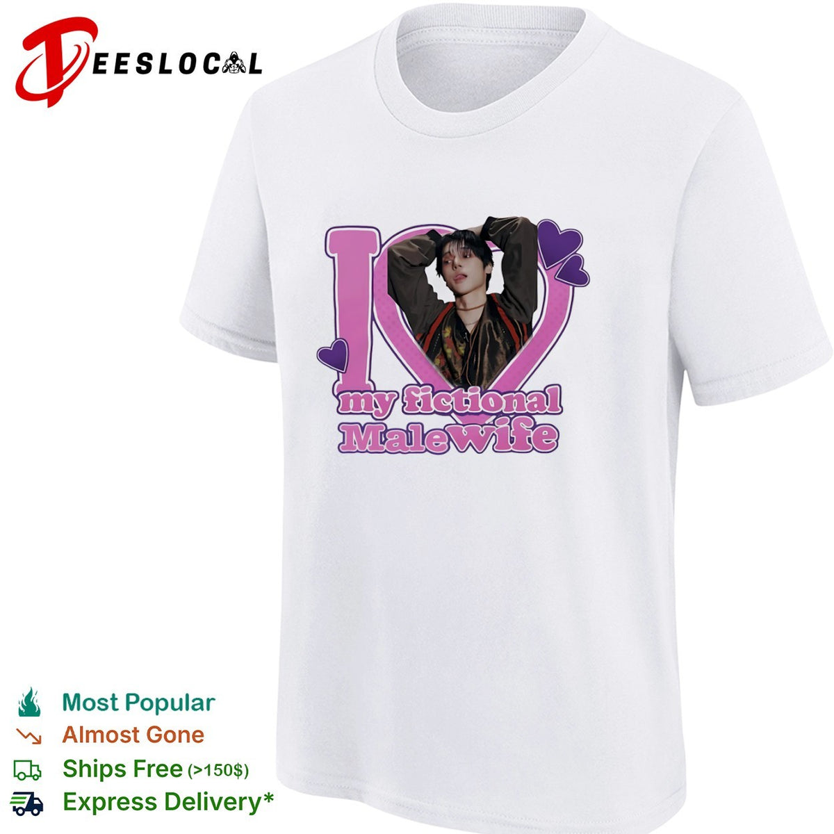 Huening Kai TXT I love my fictional malewife shirt
