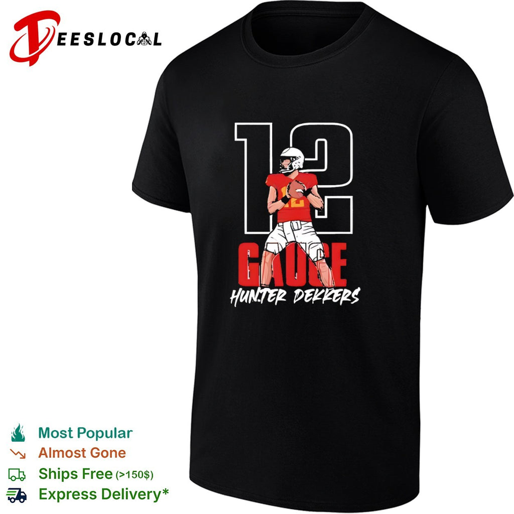 Hunter Dekkers Gauge 12 Iowa State Cyclones football shirt