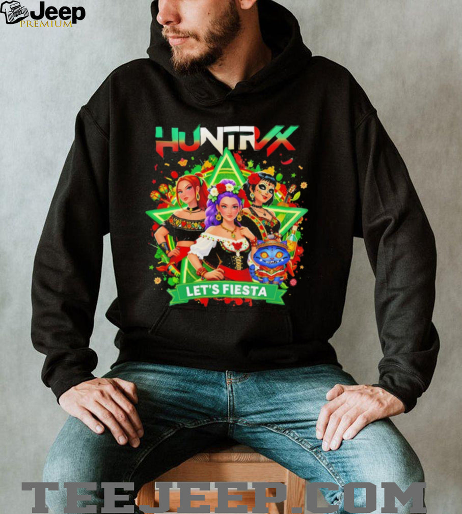 Huntrax Let’s Fiesta Mexican Culture Anime Style Graphic T Shirt