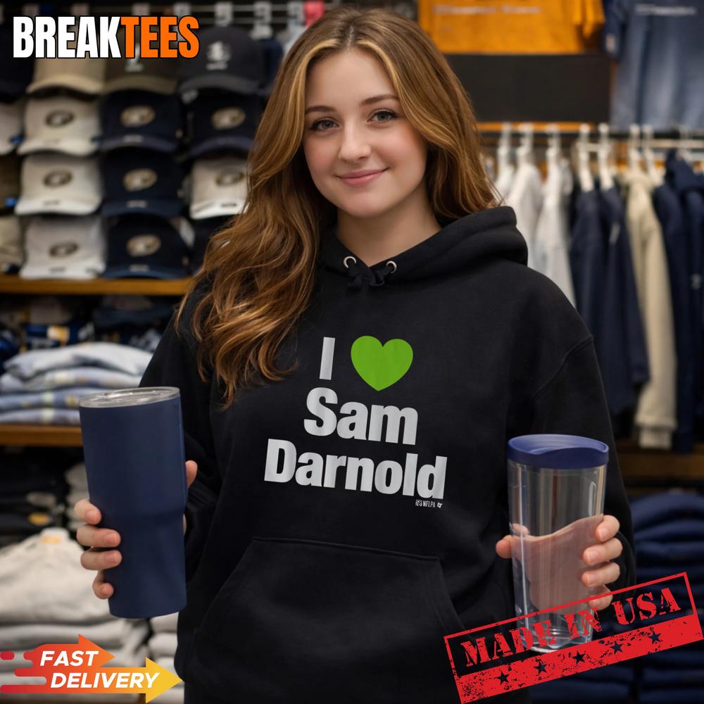 I Heart Sam Darnold Football Fan Shirt