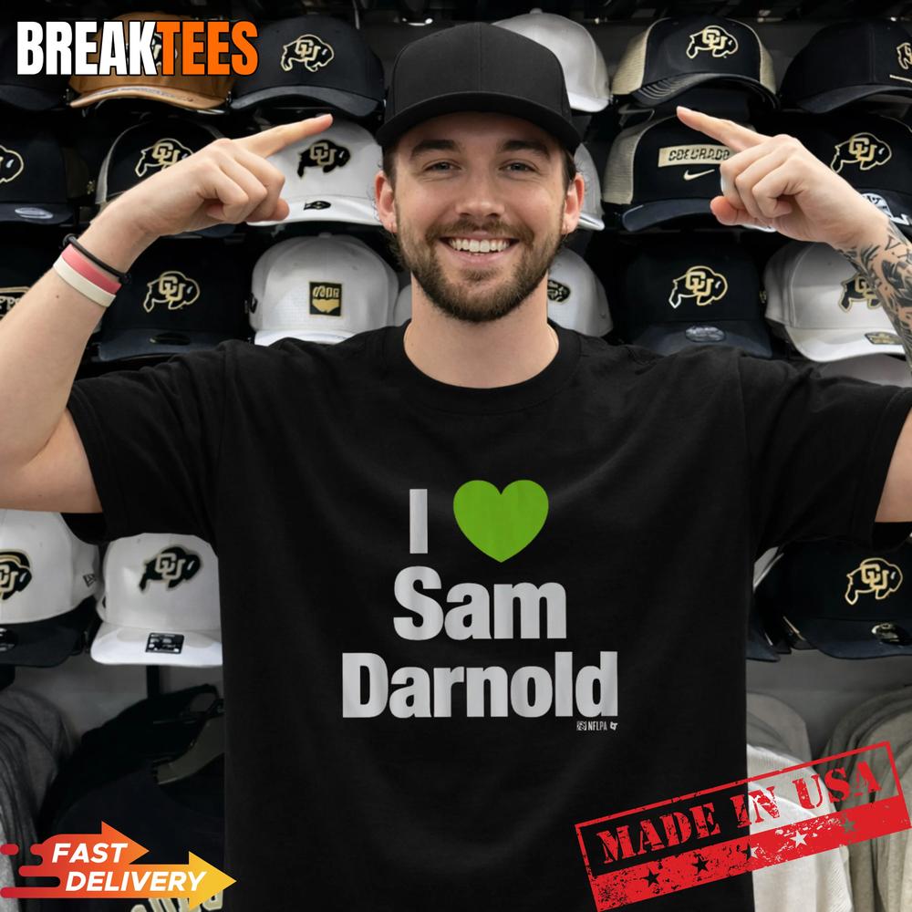 I Heart Sam Darnold Football Fan Shirt