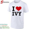 I Love Ivy Name Heart shirt