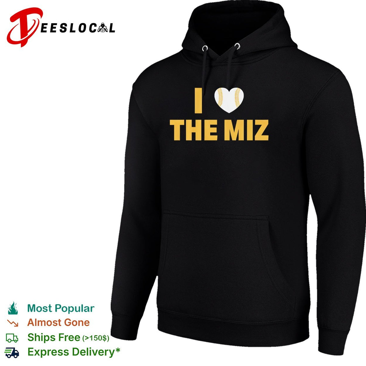 I Love the Miz Wrestler Mike Mizanin Softball Heart logo shirt