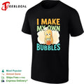 I Make My Own Bubbles Cute Potato Chef Culinary Food Kitchen Funny Joke Shirt