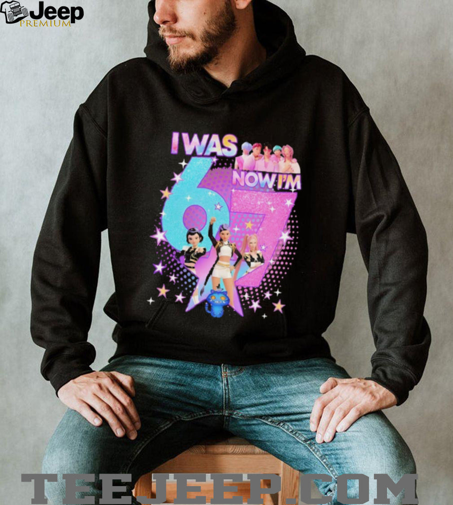 I Was 6 Now I’m 7 K Pop Style Birthday Girl Pop Star Graphic T Shirt