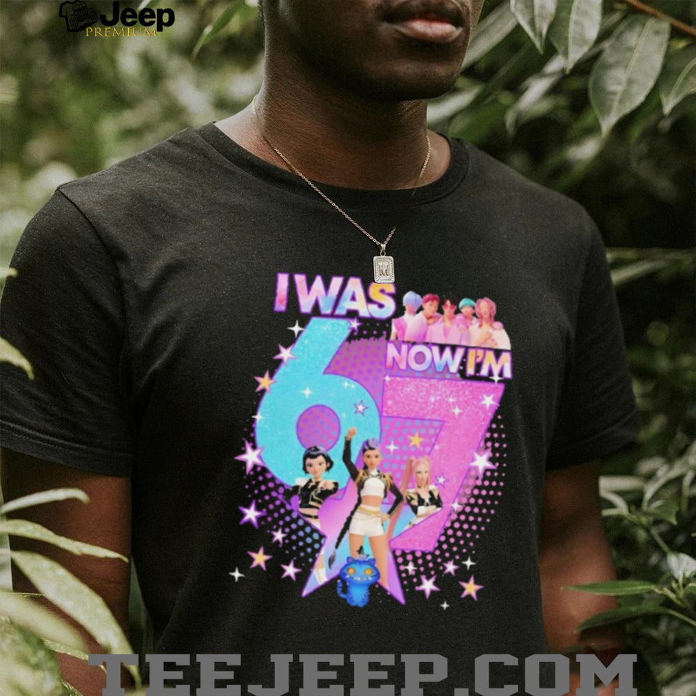 I Was 6 Now I’m 7 K Pop Style Birthday Girl Pop Star Graphic T Shirt