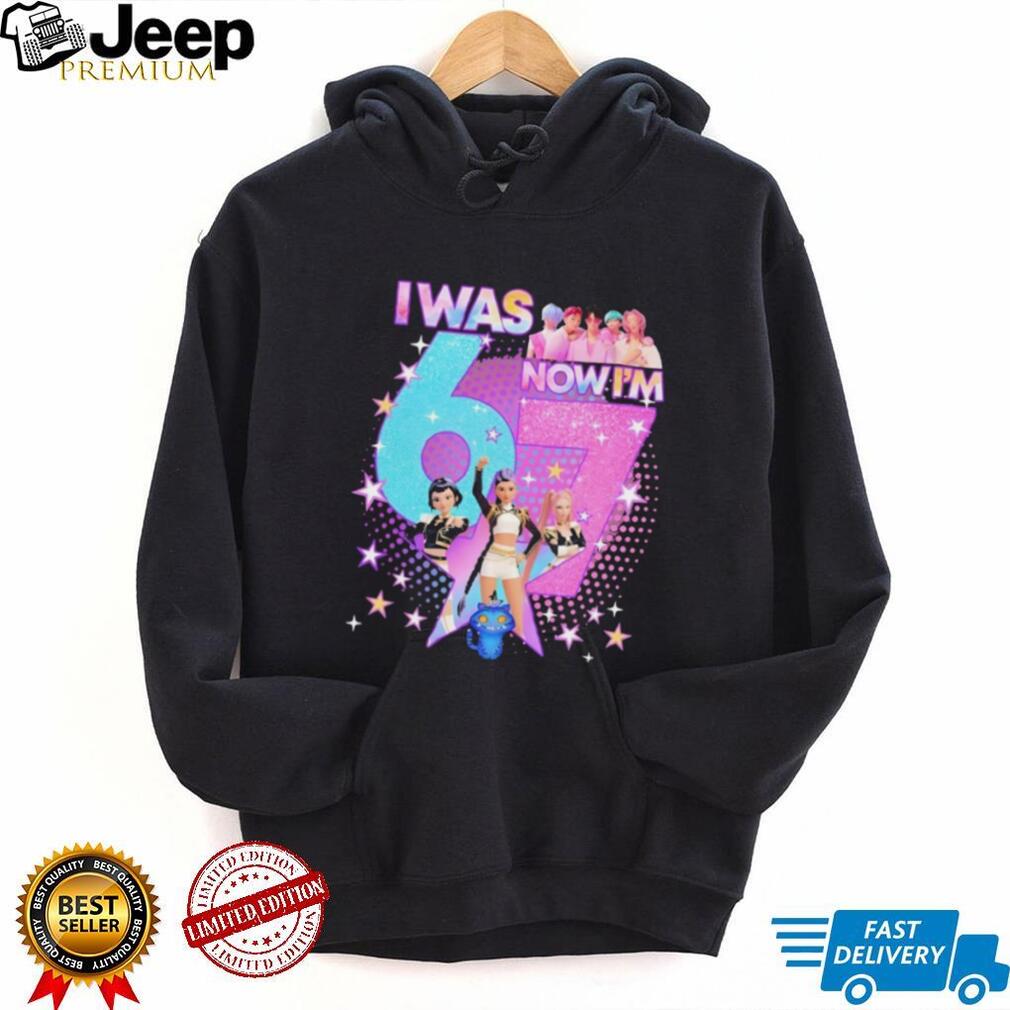 I Was 6 Now I’m 7 K Pop Style Birthday Girl Pop Star Graphic T Shirt