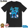 I Was 6 Now I’m 7 Pixel Style Kids Birthday T Shirt