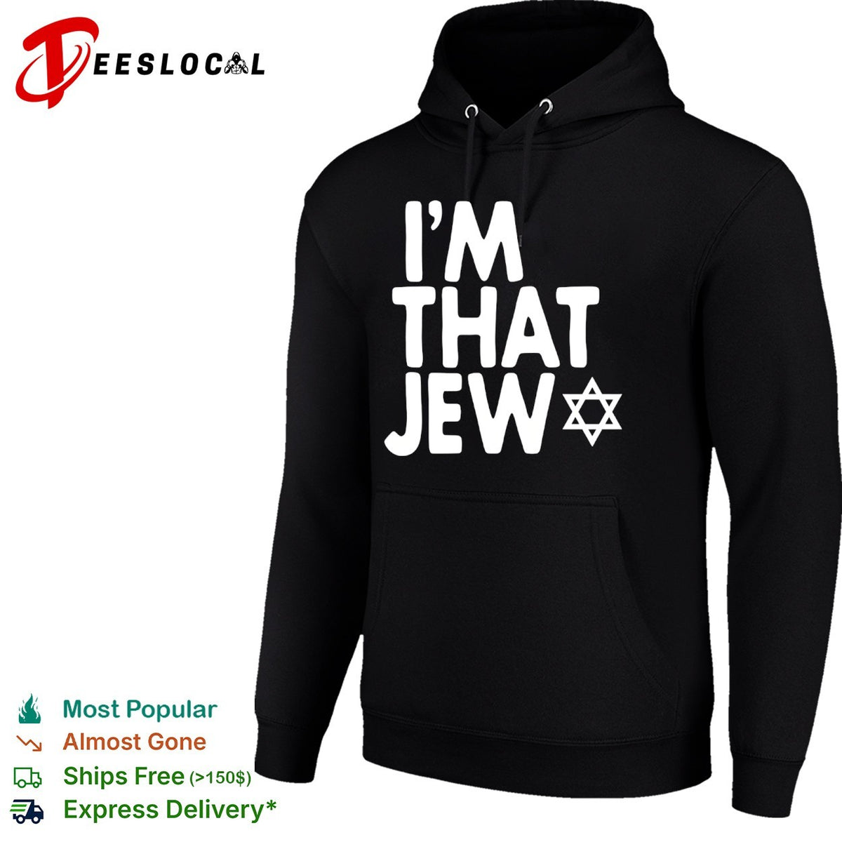 I am that Jew Star of David Jewish Heritage Pride Faith Religion Cultural shirt