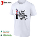 I don’t think you have mate UK Union Jack flag knife blade graphic print shirt