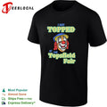 I got topped at the Topsfield Fair clown humor mascot parody funny theme shirt