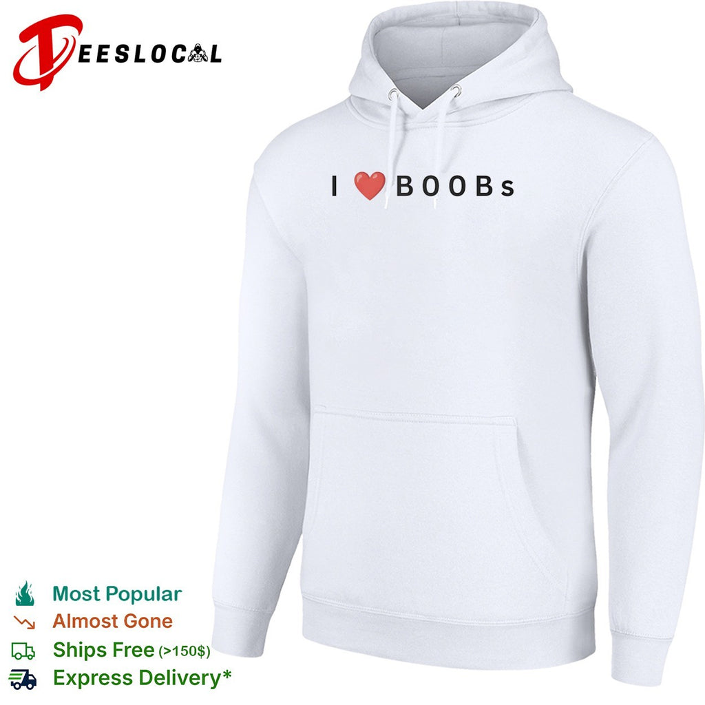 I heart boobs shirt